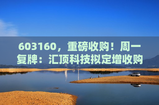 603160，重磅收购！周一复牌：汇顶科技拟定增收购云英谷100%股权 标的公司为手机显示领域独角兽