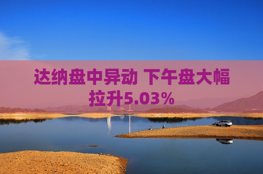 达纳盘中异动 下午盘大幅拉升5.03%