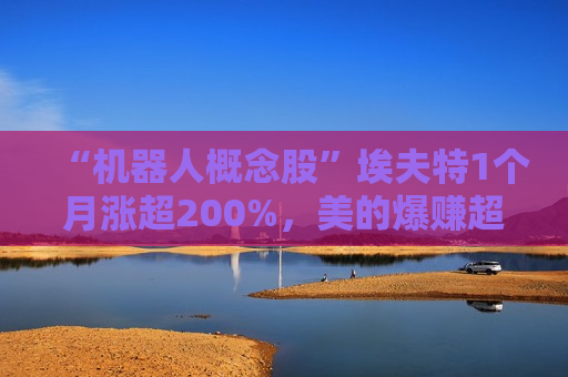 “机器人概念股”埃夫特1个月涨超200%，美的爆赚超6亿浮盈