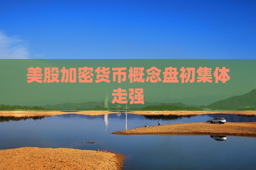 美股加密货币概念盘初集体走强
