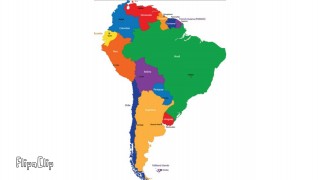 南美洲地图(南美洲地图高清)