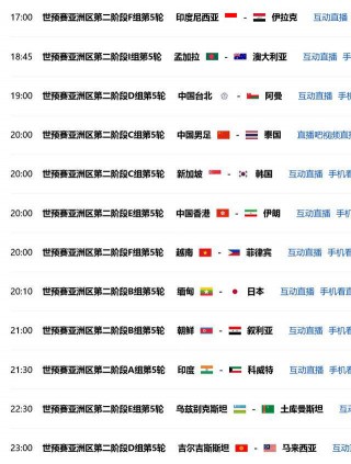 2023亚洲杯国足赛程(中国2023年亚洲杯国足目标)