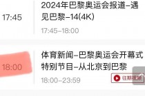 cctv5今天的节目预告(今天cctv5节目表预告表一周)