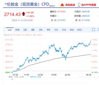 美股“科技七姐妹”涨跌不一，特斯拉市值一夜增加超3000亿元！黄金、原油涨逾1%，比特币逼近10万美元