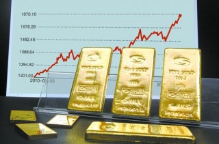 包含担忧经济衰退，金价创逾半年新高的词条