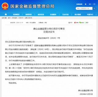 中小银行“补血”依旧难，河北一农商行定向募股失败被监管注销批文，为年内仅有案例