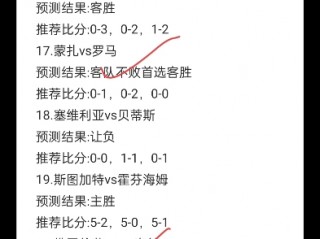 今日赛事推荐(今日赛事推荐分析报告)