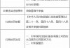 民生银行西安太白路支行因贷款管理不审慎被罚35万元