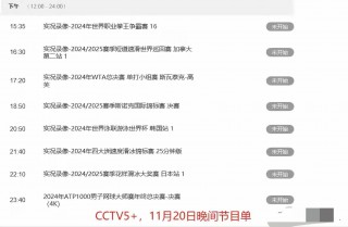 中央5套cctv5+直播频道(中央五套直播节目央视5套直播在线观看)
