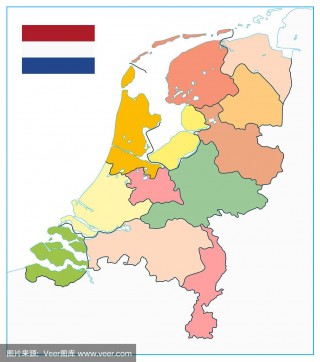 荷兰地图(荷兰地图位置)