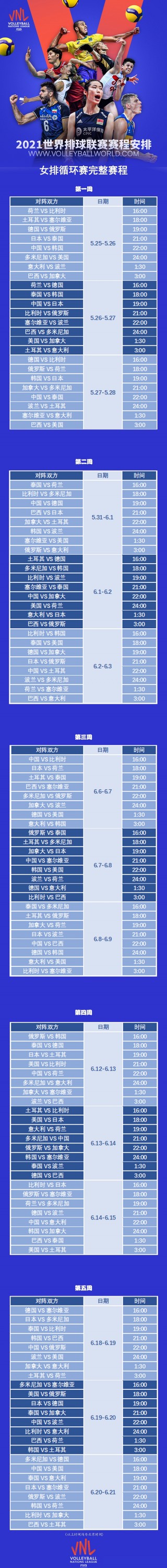 今日女排赛事直播(今日女排比赛现场直播)