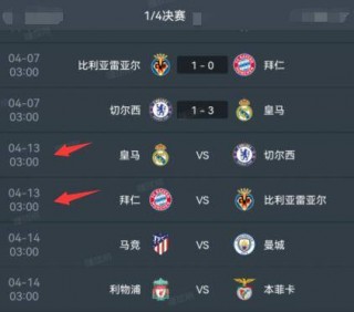 今天欧冠比赛结果(今晚欧冠比分是多少)