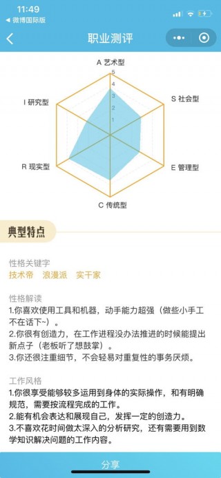 霍兰德职业兴趣测试免费版(霍兰德职业兴趣测试免费版30题)