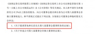 A股罕见！75岁董事长，提议罢免47岁儿子，另一儿子补缺！其妻子弃权，佳隆股份回应！