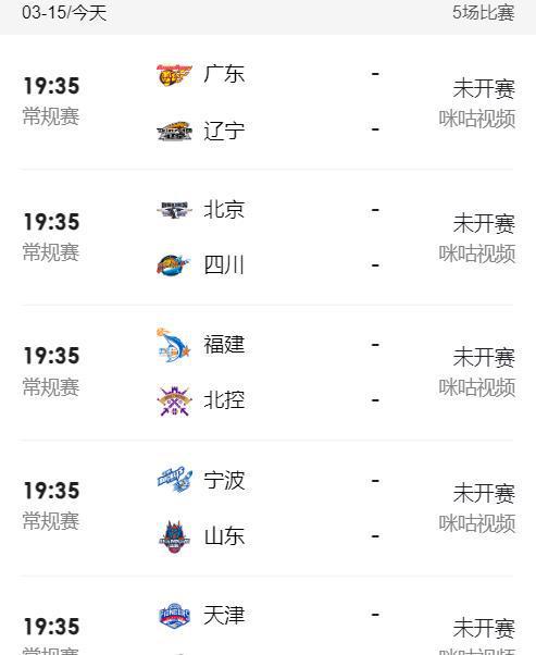 广东cba赛程(广东cba赛程第三阶段赛程表)  第1张