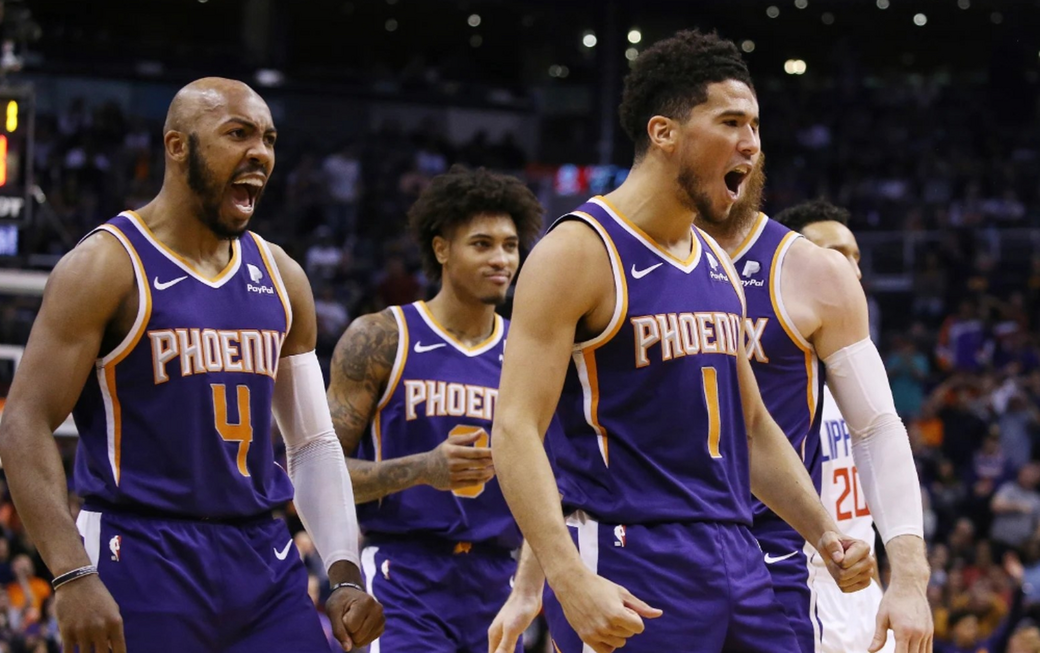nba湖人vs太阳(NBA湖人VS太阳全场录像回放)  第2张